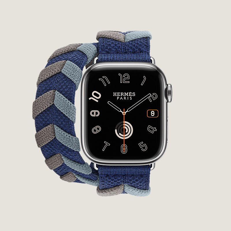 Series 9 ケース & Apple Watch Hermès ドゥブルトゥール 《ブリドン》 41 mm | Hermès - エルメス -公式サイト